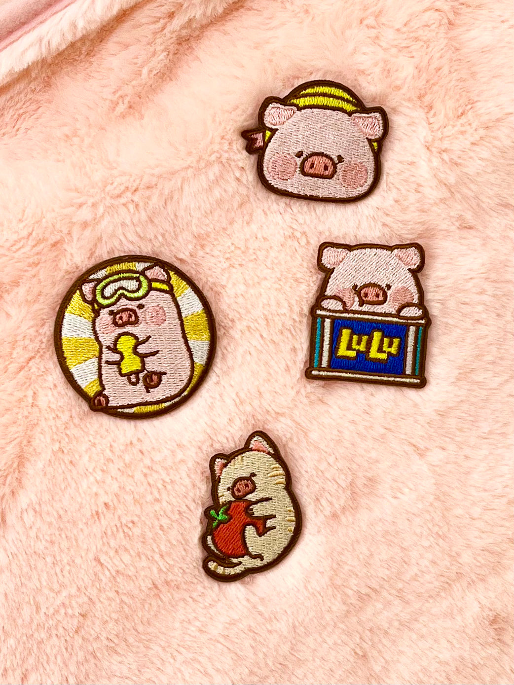 LuLu the Piggy Embroidered Pin Blind Box