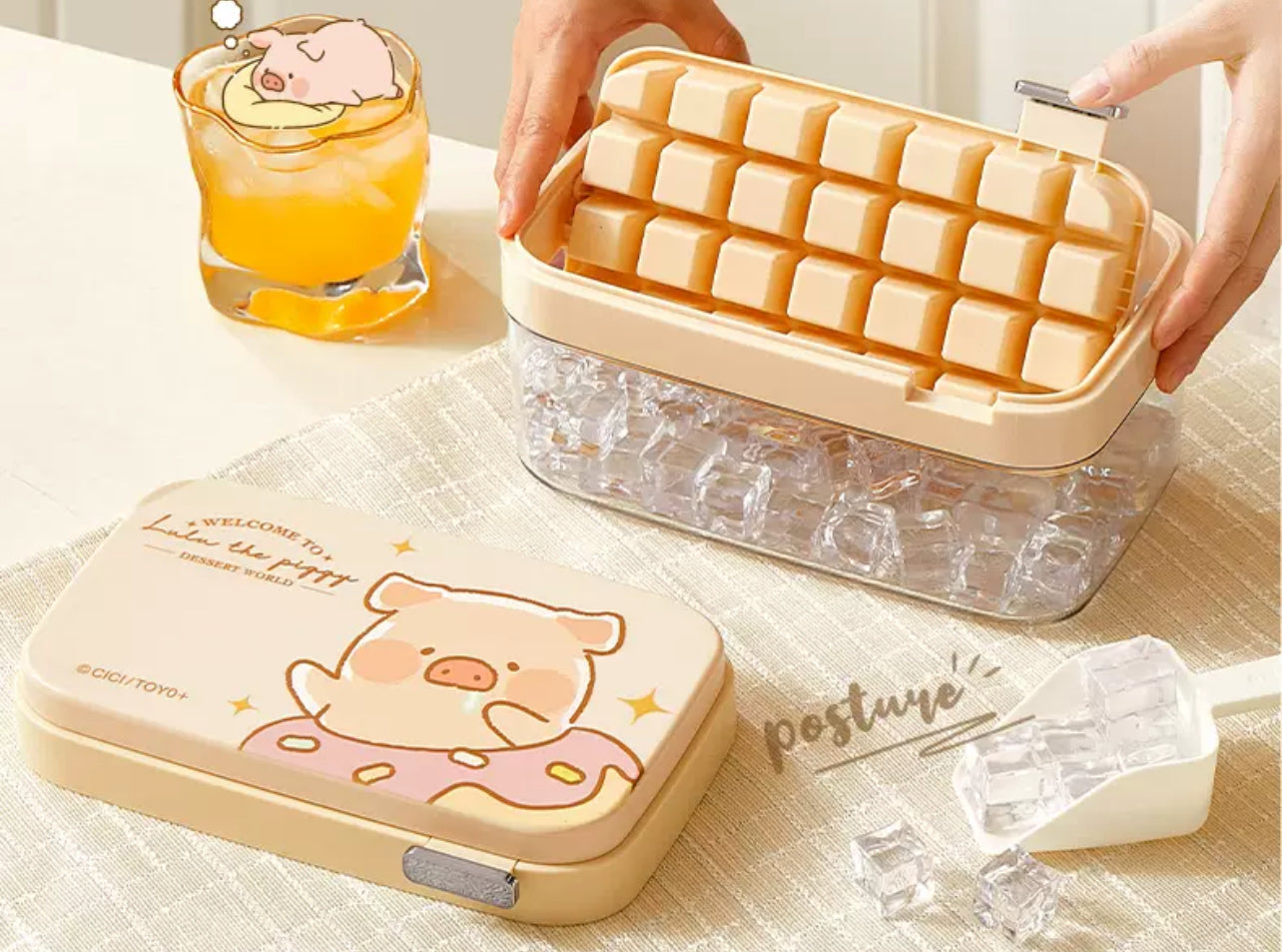 LuLu the Piggy Ice Tray