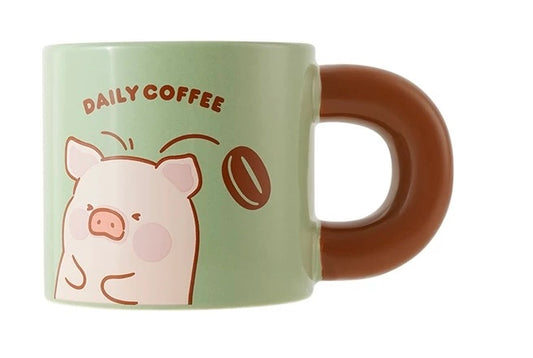 LuLu the Piggy Coffee Ceramic Mug