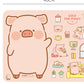 LuLu the Piggy Magnetic Message Board