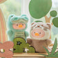 LuLu the Piggy Animal Party - Puppet Show PVC Face Plush Keychain (Blindbox)