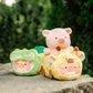 LuLu the Piggy Animal Party - High Speed Giraffe Lu Plush Keychain