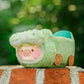 LuLu the Piggy Animal Party - Speeding Crocodile Lu Plush Keychain