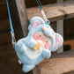 LuLu the Piggy Animal Party - Elephant Lu Plush Crossbody Bag