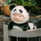 LuLu the Piggy Animal Party - Well-behaved Panda Lu Plush