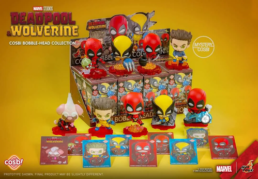 Deadpool & Wolverine Cosbi Bobble head Blind Box