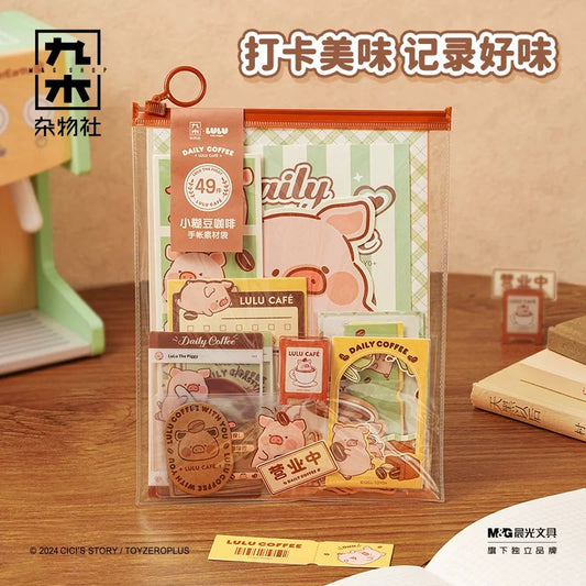 LuLu the Piggy LuLu Cafe Stationery Pack