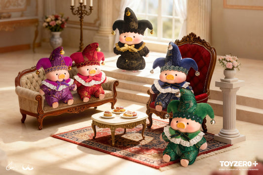 LuLu the Piggy - Triangel PVC Face Plush Keychain Blindbox