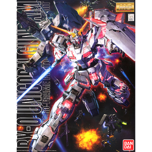 MG 1/100 RX-unicorn Gundam Full Psycho Frame prototype mobile suit