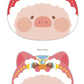 LuLu the Piggy CNY 2025 公仔造型咕𠱸 Cushion