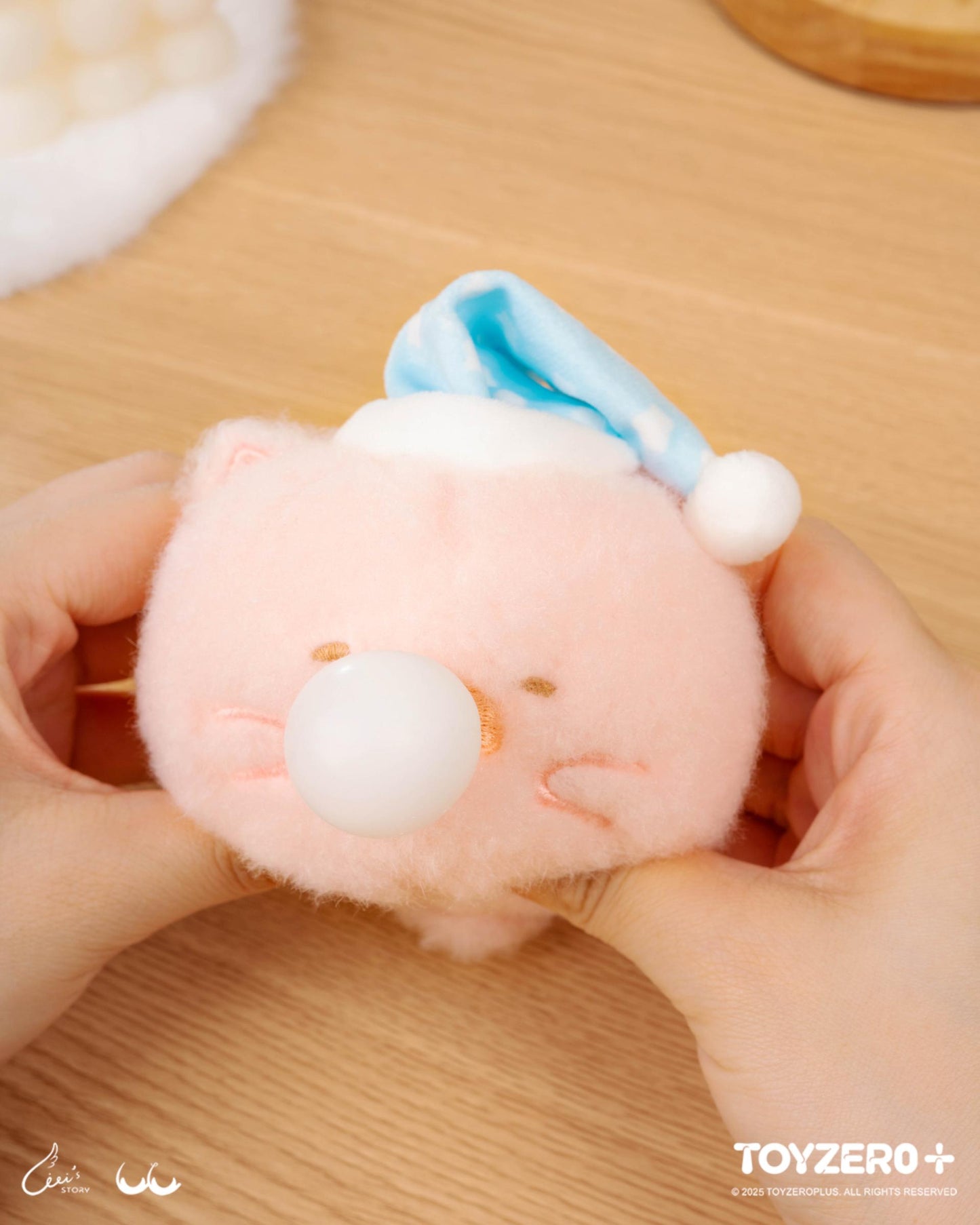 LuLu the Piggy Generic - Plushy Keychain (Blowing Bubble ver.)