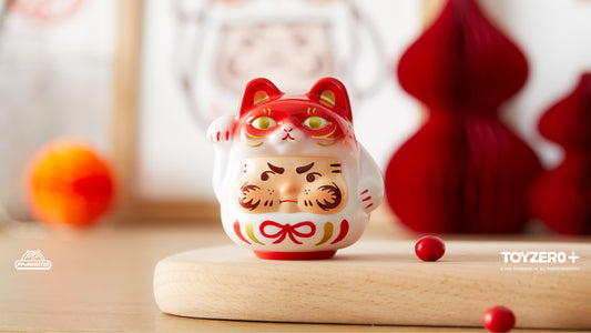 PP x Monster 幸運小貓達摩 新春版 TZA1178 - PP Lucky kitten Daruma (Happy Lunar New Year Edition.)