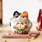 PP X Monster Lucky Kitten Daruma Blind Box