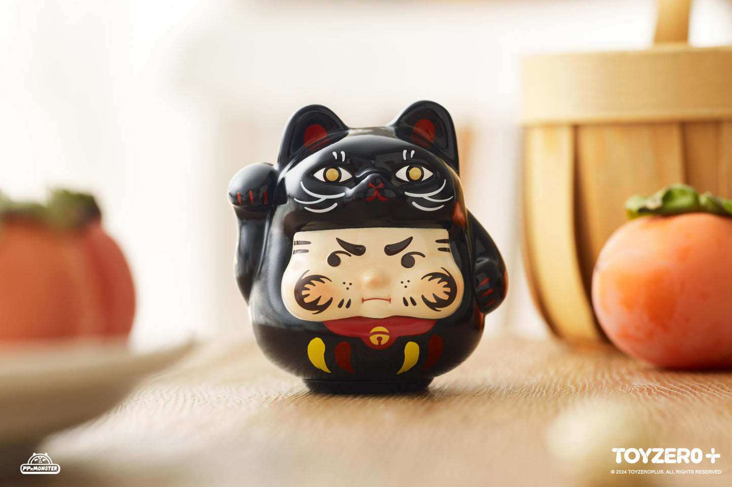 PP X Monster Lucky Kitten Daruma Blind Box