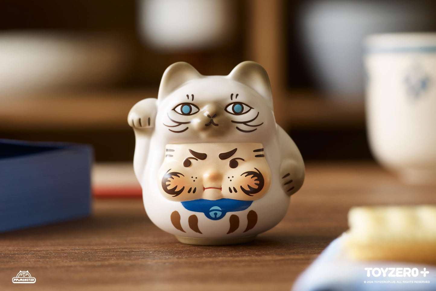 PP X Monster Lucky Kitten Daruma Blind Box