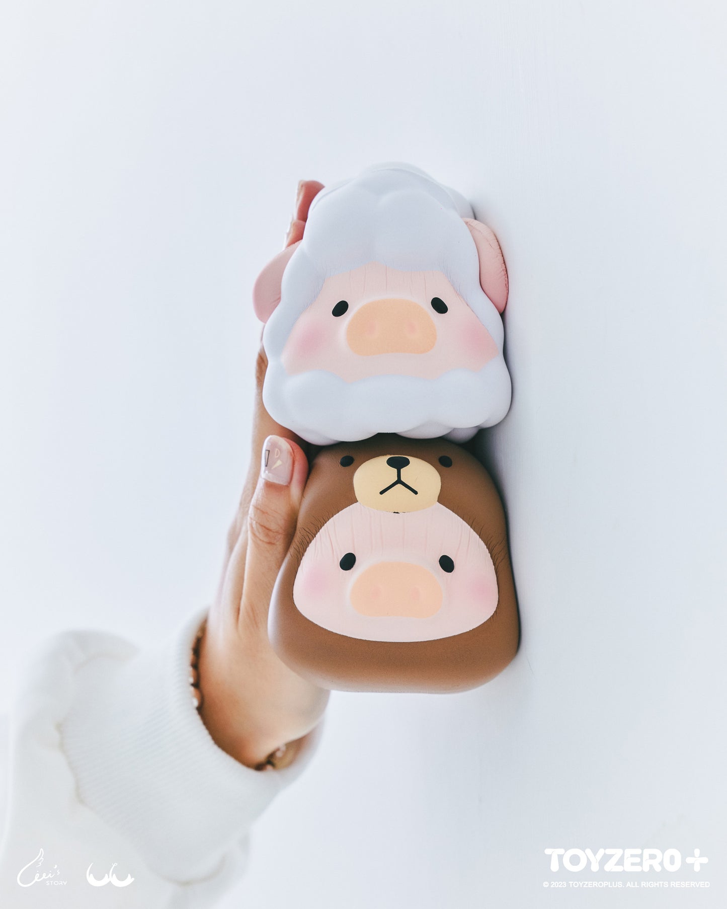 LuLu the Piggy Sheep & Bear - Squishy Set