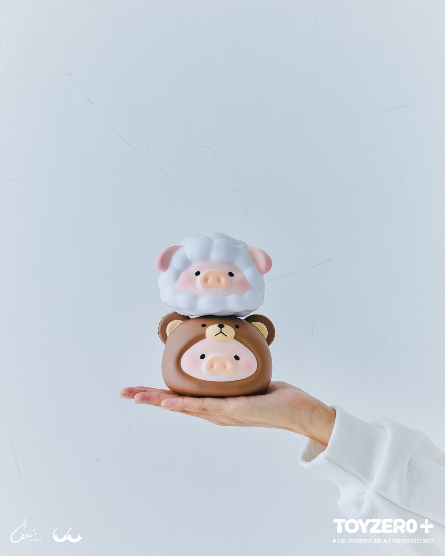 LuLu the Piggy Sheep & Bear - Squishy Set