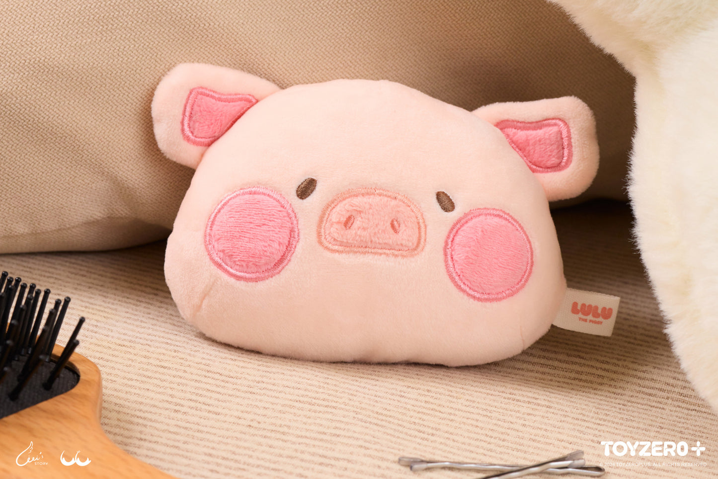 LuLu the Piggy Generic - Plush Mirror Keychain