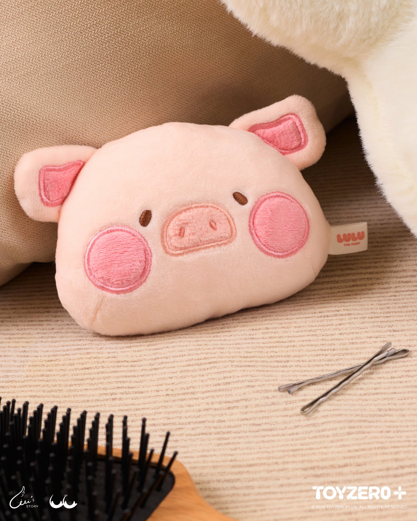 LuLu the Piggy Generic - Plush Mirror Keychain