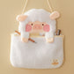 LuLu the Piggy Costume Series - Fluffy Wall Bag (Sheep)罐頭豬LuLu 變裝系列 - 掛牆收納袋 (豬羊)