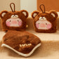 LuLu the Piggy Costume Series - Fluffy Hand-towel (Bear) 罐頭豬LuLu 變裝系列 - 掛牆毛巾 (豬熊)