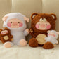 LuLu the Piggy Costume Series - Fluffy Hand Puppets (Bear)罐頭豬LuLu 變裝系列 - 手偶 (豬熊)