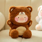 LuLu the Piggy Costume Series - Fluffy Hand Puppets (Bear)罐頭豬LuLu 變裝系列 - 手偶 (豬熊)
