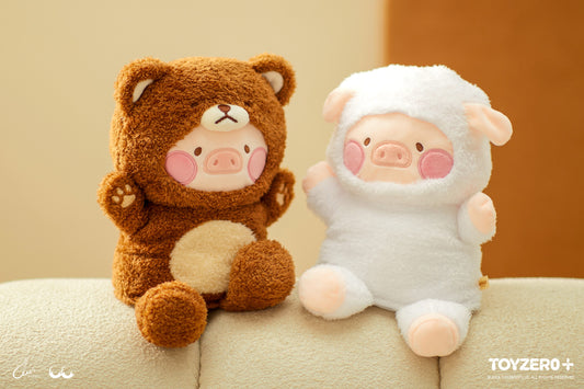 LuLu the Piggy Costume Series - Fluffy Hand Puppets (Sheep) 罐頭豬LuLu 變裝系列 - 手偶 (豬羊)