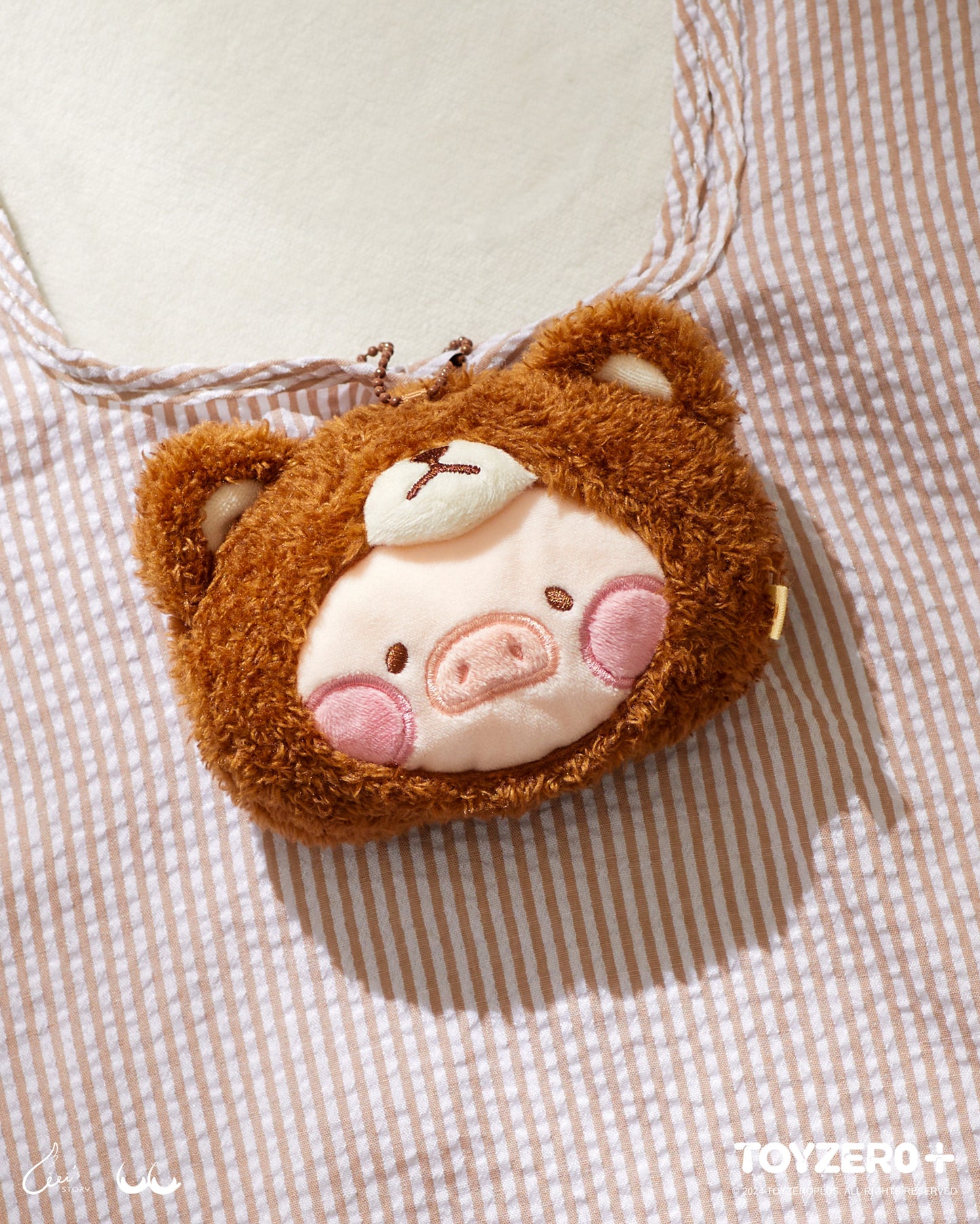 LuLu the Piggy Costume Series - Eco Bag (Bear) 罐頭豬LuLu 變裝系列 - 環保袋 (豬熊)