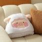 LuLu the Piggy Costume Series -  Blanket with Hat (Sheep) 罐頭豬LuLu è®?裝系å?? - é?£帽空調毯 (豬ç¾?)