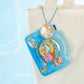 LuLu the Piggy Ocean  - Badge Bag