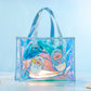 LuLu the Piggy Ocean  - PVC Tote Bag (with rope bag)