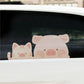 LuLu the Piggy Generic - Car Sticker (Sneaking ver.)