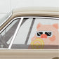 LuLu the Piggy Generic - Car Sticker (Go for a drive B ver.)