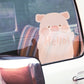 LuLu the Piggy Generic - Car Sticker (Make it foggy ver.)