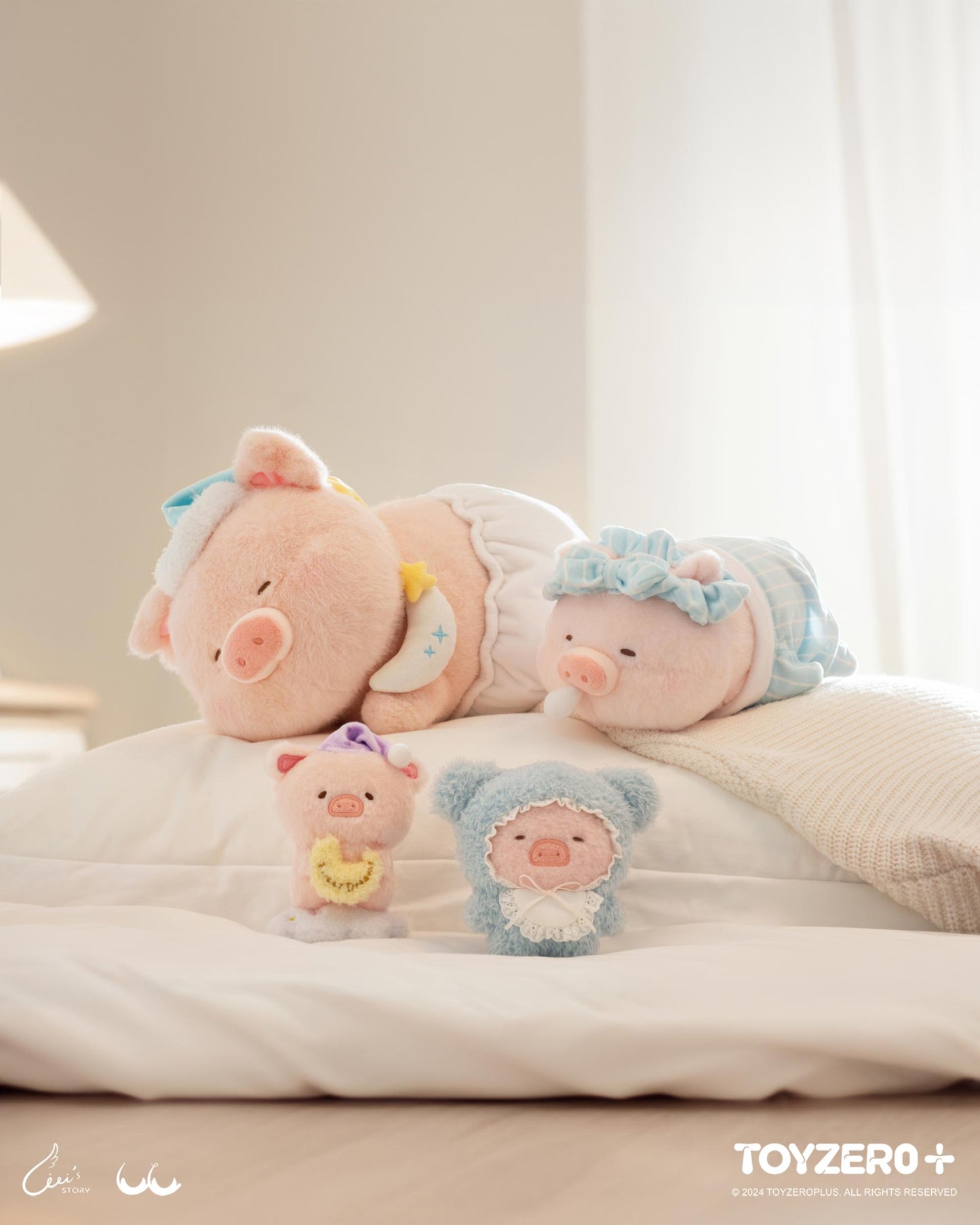 LuLu the Piggy Sweet Dream - Heavy Sleeper Lu Plush Toy