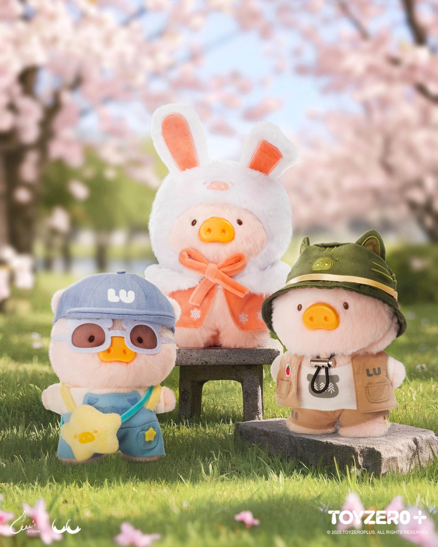 LuLu the Piggy OOTD - Clothes Set (Adorable Rabbit Set)