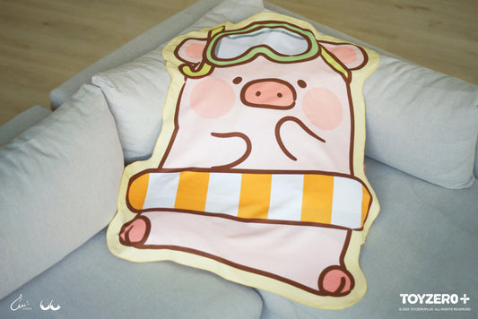 LuLu the Piggy Find Your Way - Big Die-cut Towel 罐頭豬LuLu 經典系列 2023 - LuLu 大毛巾