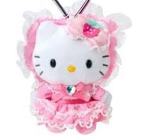 Lolita Hello Kitty Plush Mascot