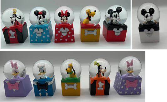 Disney Candy Machine Mini Snow Globe Blind Box