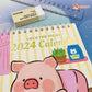 LuLu the Piggy Desktop Calendar 2024