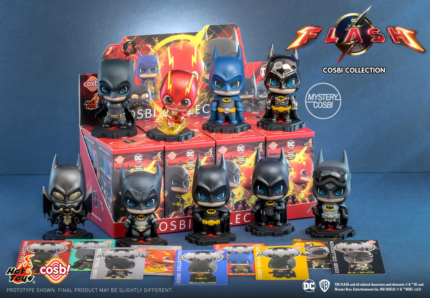 The Flash Cosbi Collection Blind Box By Hot Toys