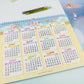 LuLu the Piggy Hanging Calendar 2024