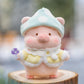 LuLu the Piggy Winter Series - Mushroom Elf Lu Plush Keychain