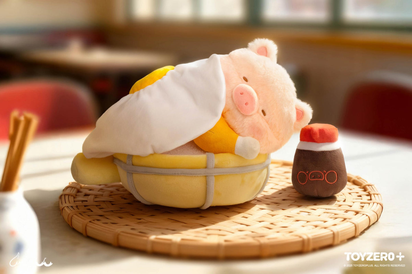 LuLu the Piggy Lu's Table - Claypot Rice Lu Plush