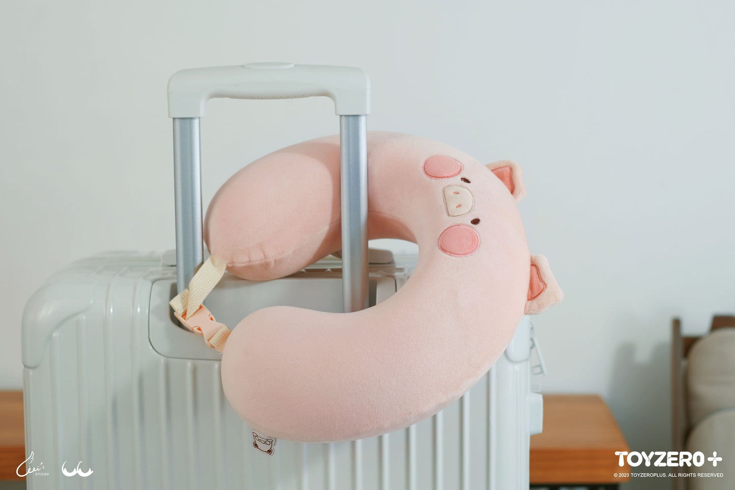 LuLu the Piggy Generic 2023 - Neck Pillow 罐頭豬LuLu 旅行系列 - 旅行頸枕