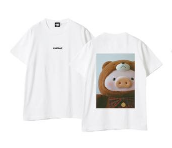 (ComplexCon) LuLu the Piggy Teddy LuLu  - T-Shirt (Portrait ver.)