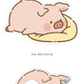 TOYZEROPLUS LuLu the Piggy Mouse Pad - Sleeping