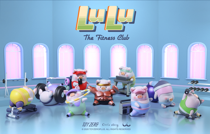 TOYZEROPLUS Lulu the piggy - Fitness Club