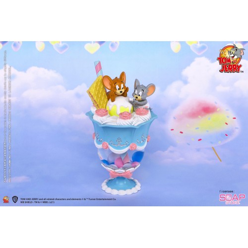 Tom and Jerry-Candy Parfait Snow Globe